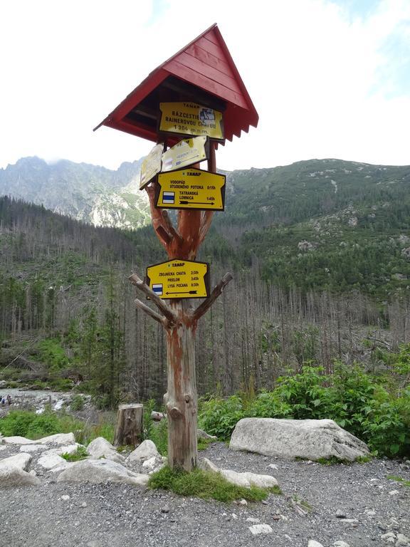 Penzion Tatry Vel'ka Lomnica Esterno foto